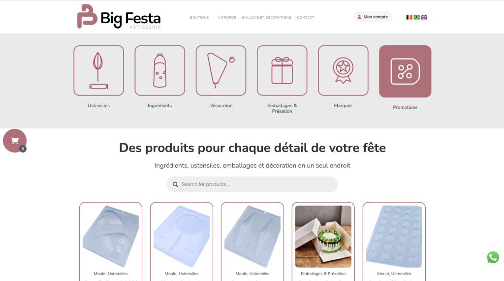 Big Festa Patisserie | Bélgica